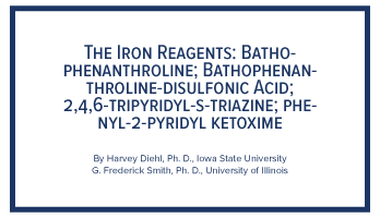 Iron Reagents, Technical Library, GFS Chemicals