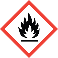Flammable Hazardous Material Rating Symbol, GFS Chemicals