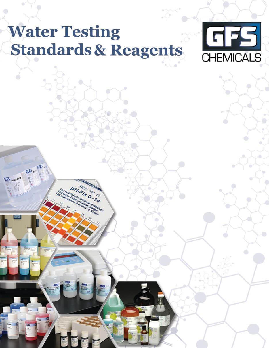 Water Testing Standards and Reagents from GFS Chemicals